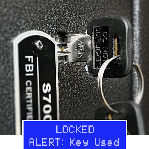 Backup Key Access Alert